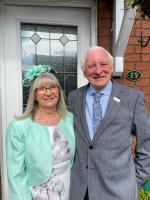 DG Edwin and his wife Elaine